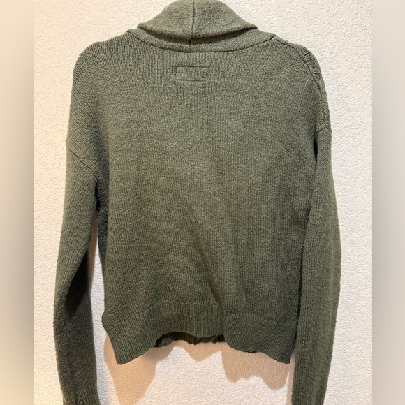 Pilcro Cable Knit Cropped & Collard Cardigan - Picture 5 of 5